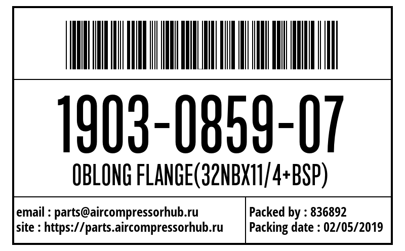 OBLONG FLANGE(32NBX11/4+BSP) OBLONG FLANGE(32NBX11/4+BSP) 1903085907