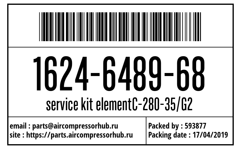 service kit elementC-280-35/G2 service kit elementC-280-35/G2 1624648968