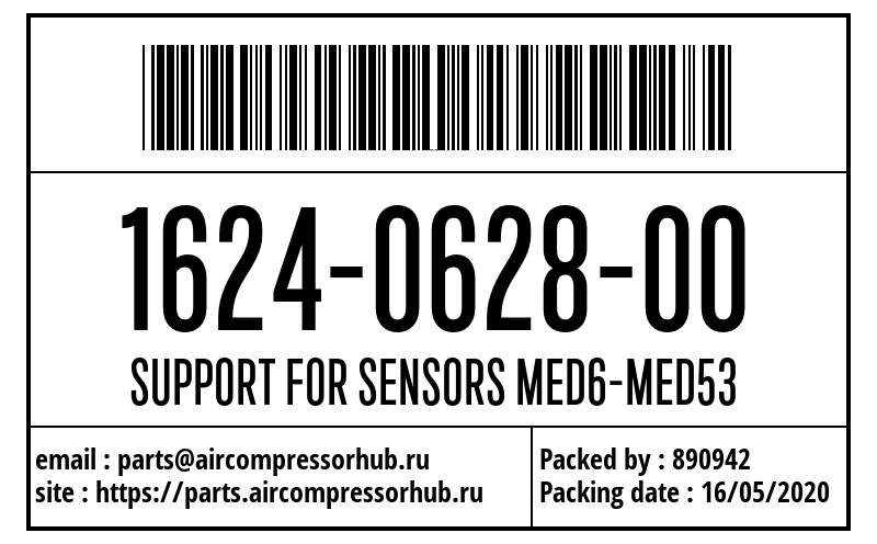 SUPPORT FOR SENSORS MED6-MED53 SUPPORT FOR SENSORS MED6-MED53 1624062800