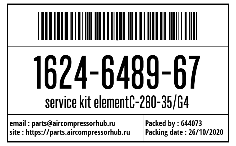 service kit elementC-280-35/G4 service kit elementC-280-35/G4 1624648967