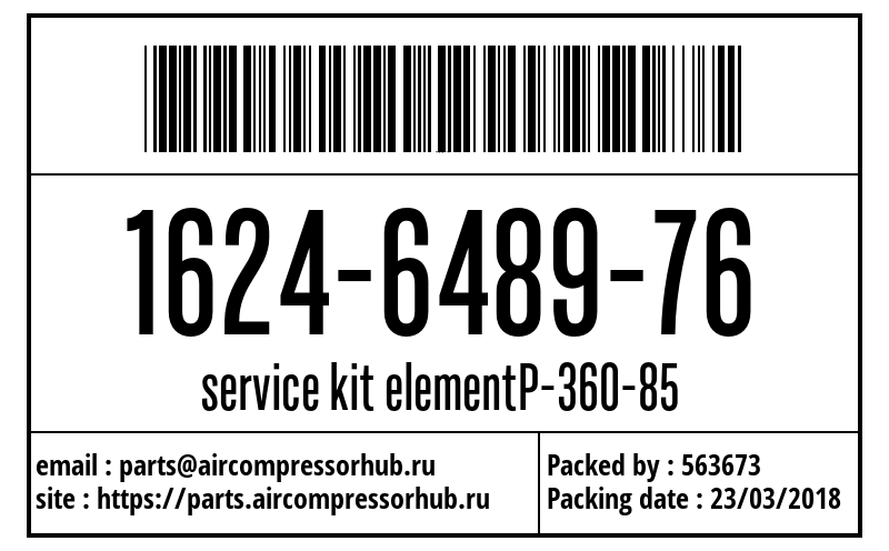 service kit elementP-360-85 service kit elementP-360-85 1624648976